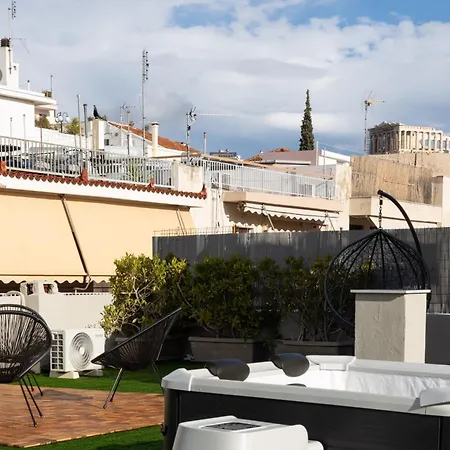 Apartment Acropolis Luxe Retreat 15 Ppl 6 Bdrm Neoclassical Jacuzzi Rooftop *