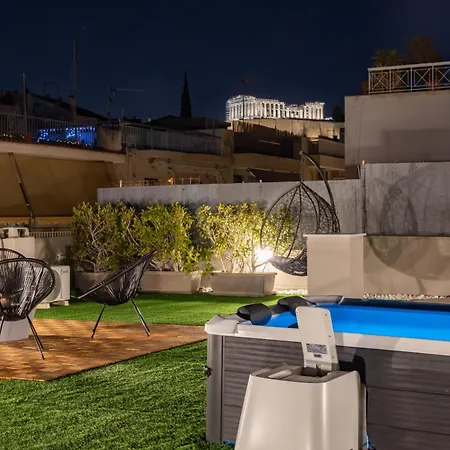 Apartment Acropolis Luxe Retreat 15 Ppl 6 Bdrm Neoclassical Jacuzzi Rooftop